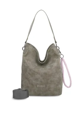 Produktbild von Fritzi aus Preußen Schultertasche Umhängetasche Wudy03 Rub Hobo Bag Moss khaki