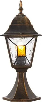 Obrázek produktu pro Venkovní svítidlo JANEL BRILLIANT, černá a zlatá, kov a sklo, E27 max. 60 W, IP44, 44 x 18 x 18 cm