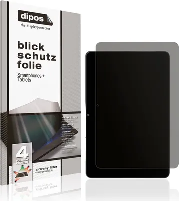 Produktbild von Blickschutzfolie für Tabwee T90 matt Schutzfolie Folie Display Schutz dipos