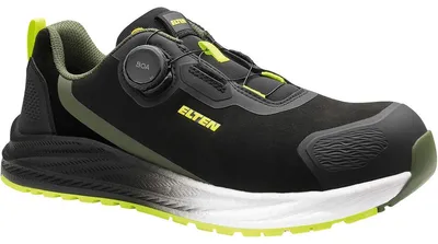 Immagine prodotto di Elten LEEVI XXNF BOA® nero-lime, scarpa bassa di sicurezza Low ESD S3S 724841, 44 EU
