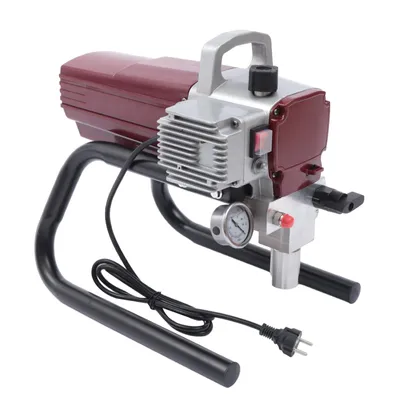 Obrázek produktu pro 1800W stříkací pistole Vysokotlaký stříkací systém Bezvzduchová stříkací pistole (červená) pro nátěry stěn