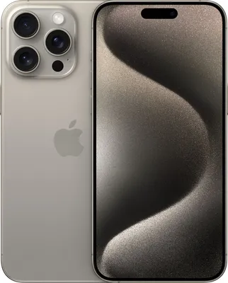 Produktbild von Apple iPhone 15 Pro Max , 17 cm (6.7"), 2796 x 1290 Pixel, 256 GB, 48 MP, iOS 17, Titan