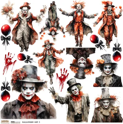 Produktbild von AUFKLEBER - ScrapLove - Halloween Set 3