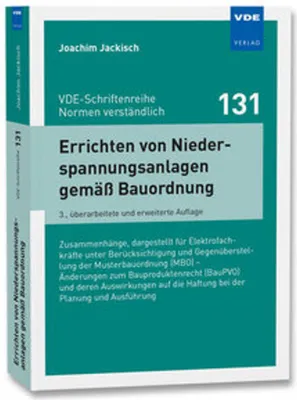 Produktbild von Errichten von Niederspannungsanlagen gemäß Bauordnung