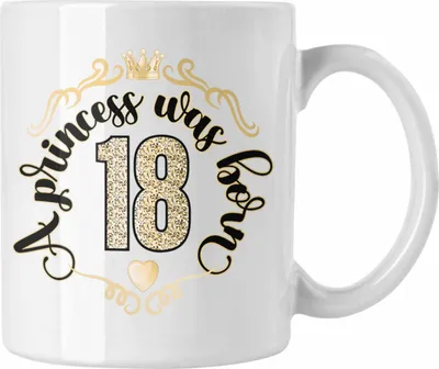 Produktbild von Trendation - 18. Geburtstag Geschenk Mädchen Frauen Lustiger Spruch 18er Geburtstagsgeschenk Tasse (Weiß)