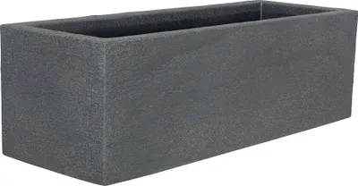 Produktbild von Pflanzkübel geli Kubus Kunststoff 80x30x26cm anthrazit