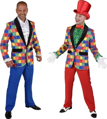 Produktbild von M220283-XL bunt-milticolor karriert Herren Sakko Gr.XL=60
