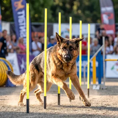 Image de ROSEJANE - Poteaux de slalom pour football, ensemble de 6, avec piquets de sol à ressort et sac de transport. Poteaux d'entraînement pour l'agilité, la coordination, les dribbles et la vitesse, résistants aux intempéries