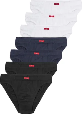Produktbild von s.Oliver Slip 7 er-Pack schwarz, navy, weiß Größe L