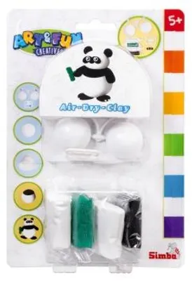 Produktbild von Simba 106354762 - A&F Air Dry Clay Panda - Neu