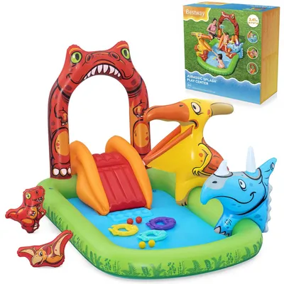 Produktbild von Bestway® Wasserspielcenter Jurassic Splash™ 242 x 140 x 137 cm