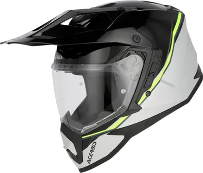 Obrázek produktu pro Enduro helma ACERBIS Assault Graphic Black Grey Fluo Yellow Matt velikost S