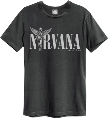 Produktbild von Amplified Musik Rock Band Tour Shirts Uni Männer Frauen Nirvana - In Utero M