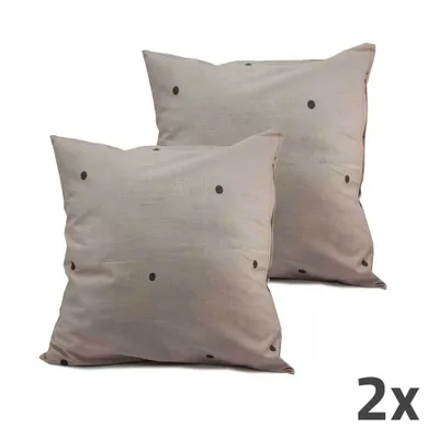 Immagine prodotto di Home Elements Federa, set di 2, grigio chiaro