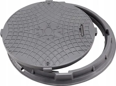 Produktbild von Schachtabdeckung Kanaldeckel Schachtdeckel DN600/750 A15 Eko™ Grau