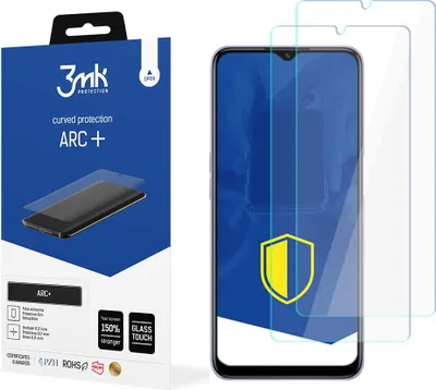 Produktbild von 3mk Display Schutzfolie ARC+ für Oppo A56 5G  0,17mm Self-Heal (2 Stück)