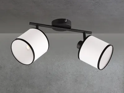 Produktbild von LED Deckeneuchten Stofflampen schwenkbar Wandleuchte innen Eingangsbereich Flur
