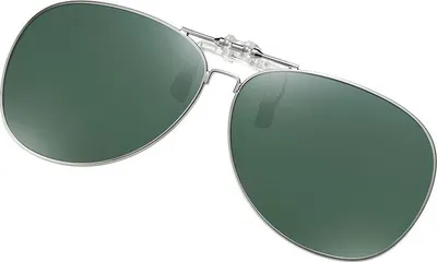 Produktbild von INF Aufsteck-Sonnenbrille - Polarisierte Fahrbrille Grün