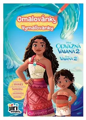 Image de Livre de coloriage A5 Vaiana 2
