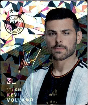 Produktbild von GLITZER Karte 32 - Kevin Volland - WM 2022 REWE