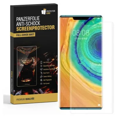 Produktbild von 2x Panzerfolie für Huawei Mate 30 Pro FULL COVER Displayschutzfolie MATT