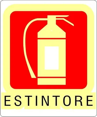 Image de adhésif Fluorescente Estintore