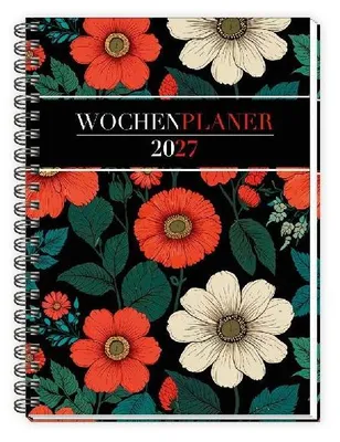 Produktbild von TRÖTSCH - Wochenplaner A5 mit Wire-O Blumen 2027