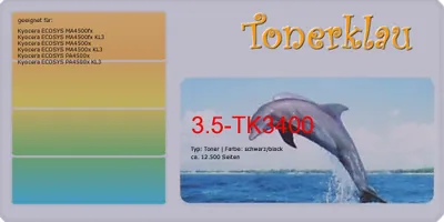 Zdjęcie produktu dla Zestawy tonera kompatybilne z Kyocera TK-3400 ECOSYS PA4500x/MA4500fx/MA4500x w kolorze czarnym