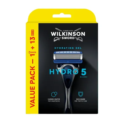 Produktbild von Wilkinson Hydro 5 Protection XXXL - Rasierer + 13 Köpfe