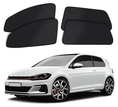 Obrázek produktu pro Sluneční clona pro VW Golf 7 (2013-2021) - Sada 4 magnetických okenic