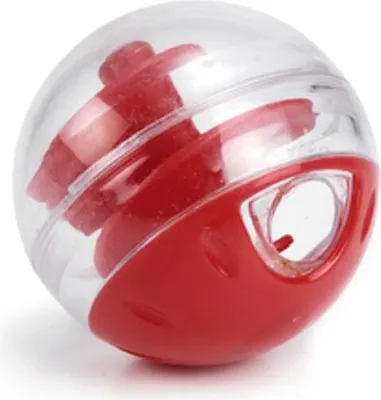 Produktbild von Beeztees Twirly Snackball - Katzenspielzeug - rot - 5,5 cm
