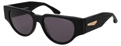 Image de Trussardi lunettes de soleil en acétate noir TSW9035 54A01