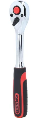 Image de KS Tools cliquet réversible 3/8" CHROMEplus, 72 dents, manche plastique