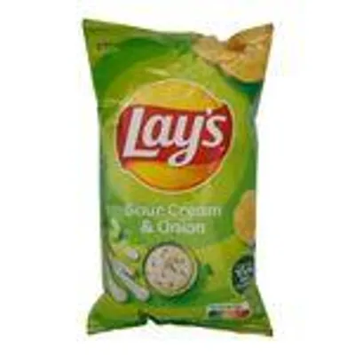 Lay's Sour Cream & Onion – 150 g – Knusprige Chips mit cremigem Sour Cream & Onion Geschmack