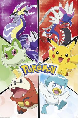 GB eye Pokemon - Eevee Evolution Poster - 91.5x61cm: Posters & Prints 