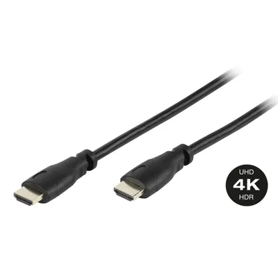 Produktbild von ViVanco™42943, 10 m, HDMI Typ A (Standard), HDMI Typ A (Standard), Audio Return Channel (ARC), Schwarz