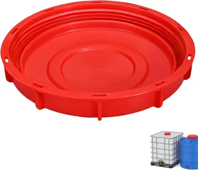 Image de Couvercle étanche pour réservoir, diamètre 245 mm, raccordement DN225, pour conteneurs IBC