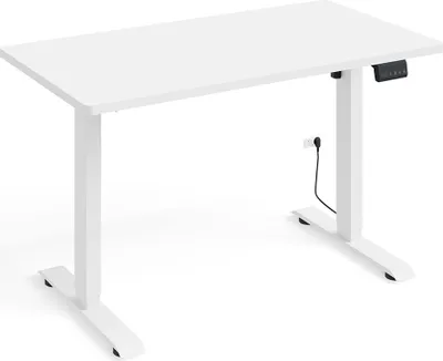 Produktbild von Schreibtisch Ergo , Weiß matt, 65cm