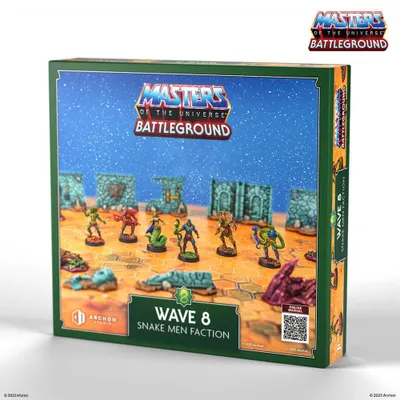 Produktbild von Masters of the Universe: Battleground Miniaturenspiel Wave 8: Snake Men Faction *Französische Version*