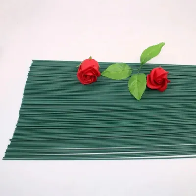 Blumendraht 100 Stk. grün 2 mm x 30 cm für Basteln