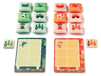 Produktbild von Lilliputiens Lernspiel Aufräumen macht Spaß - buntes Spielzeugspiel