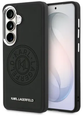 Obrázok produktu pre Perforované puzdro Karl Lagerfeld KL MagSafe pre Samsung Galaxy S26 - čierne