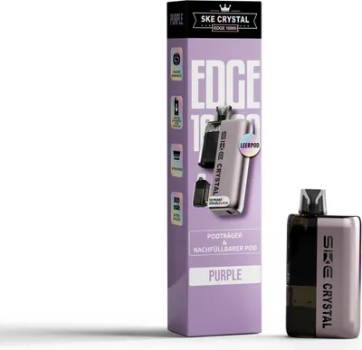 Produktbild von Crystal Edge 10000 Wiederaufladbarer Akkuträger - Purple