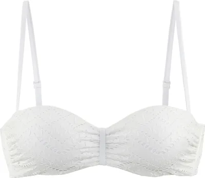 Produktbild von LASCANA Bügel-Bandeau-Bikini-Top Omara creme Größe 36 Cup E