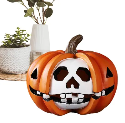 Obrázok produktu pre Solidchoice - Halloween, dekorácia na tekvicu, motív lebky