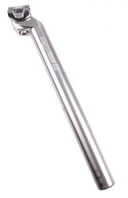Obrázok produktu pre Ergotec patentovaný stĺpik sedadla Ø 31,8 mm 350 mm strieborný hliník