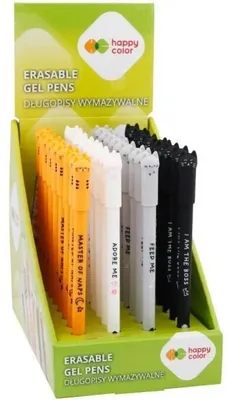 Zdjęcie produktu dla Długopis wymazywalny Kitty niebieski (36szt) HAPPY - GDD