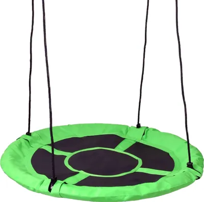 Produktbild von Storchennest Gartenschaukel ROMEK grün 100 cm