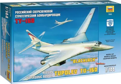 Image de Zvezda 1:144 TU-160 Rus.Sup.Bomber BlackJack WA