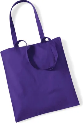 Produktbild von Westford Mill W101 | Bag for Life - Long Handles Einkaufstasche - 38 x 42 cm - Farbe: Purple - Größe: One Size